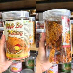 Khô Bò Miếng 250g Hũ Pet Thơm Ngon