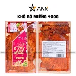 Khô Bò Miếng 400g Hộp Chữ Nhật Lớn Hộp Quà Tết 2026