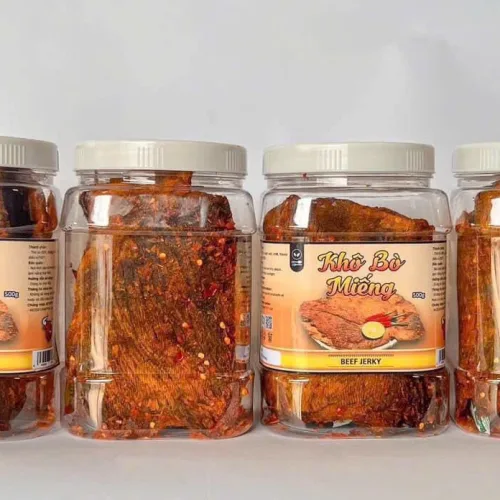 Khô Bò Miếng Loại Đặc Biệt 500g - Hộp