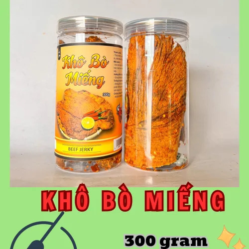 Khô Bò Miếng Thượng Hạng 300g hộp