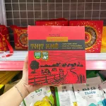 Khô Bò Miếng Úc Đầu Bò Vàng Đen 400g Mẫu Mới - Hộp Quà Tết