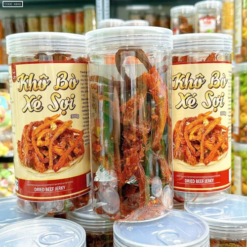 Khô Bò Xé Sợi Loại Ngon 300g hộp