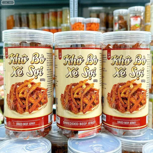 Khô Bò Xé Sợi Loại Ngon 300g hộp