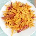 Khô Gà Bơ Tỏi 300g - Túi Zip Bạc