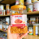 Khô Gà Bơ Tỏi Thơm Ngon 500g hộp