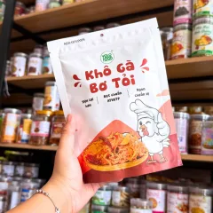 Khô Gà Bơ Tỏi Thương Hiệu Yolo Thơm Ngon Gói 100g