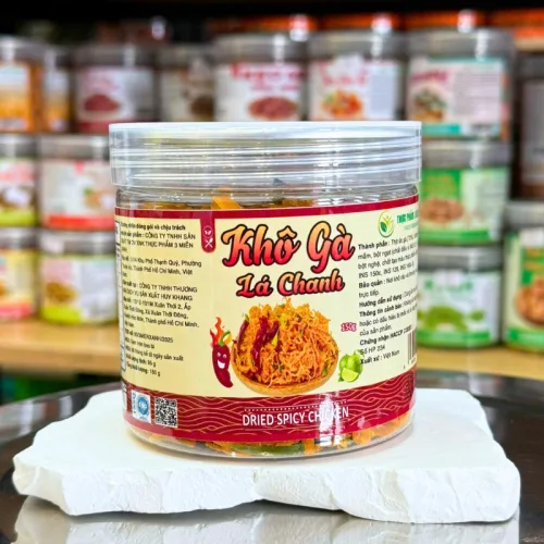 Khô Gà Lá Chanh Mini 150g - Hộp Pet