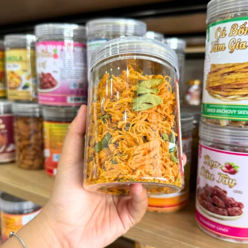 Khô Gà Lá Chanh Thơm Ngon 200g - Hộp Pet