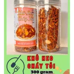 Khô Heo Cháy Tỏi Thơm Ngon 300g Hộp