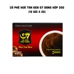 Cà Phê Hoà Tan Đen G7 Dạng Hộp 30g