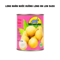 Long Nhãn Nước Đường Long An Lon 565g