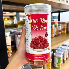Khô Tẩm Vị Bò 300g Hộp Pet Thơm Ngon