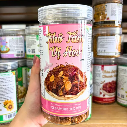 Khô Tẩm Vị Heo 300g Hộp Pet Thơm Ngon
