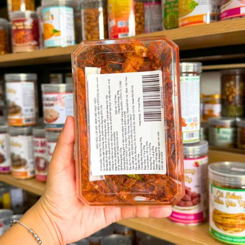 Khô Trâu  Xé Sợi Tẩm Vị Bò Thơm Ngon 200g - Hộp Chữ Nhật Nhỏ