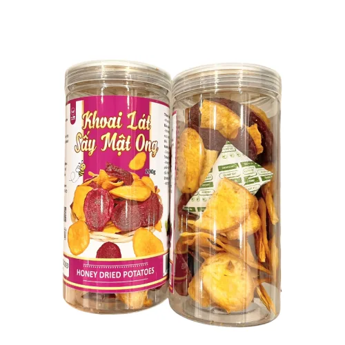 Khoai Lang Lát Sấy Mật Ong Thơm Ngon 200g Hộp