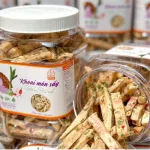 Khoai Môn Sấy Mắm Hành Thơm Ngon Hộp 500g