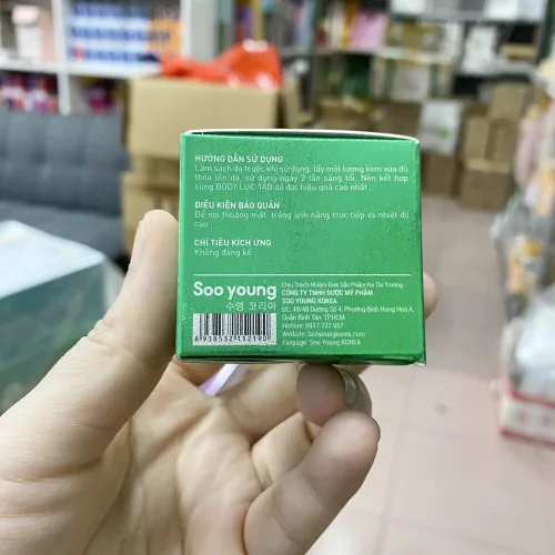 Kích Trắng Lục Tảo Soo Young
