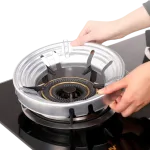 Combo 2 Kiềng Bếp Chắn Gió - Kiềng Bếp Ga Thép Không Gỉ 24.7x4.5cm