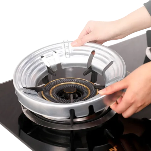 Combo 2 Kiềng Bếp Chắn Gió - Kiềng Bếp Ga Thép Không Gỉ 24.7x4.5cm
