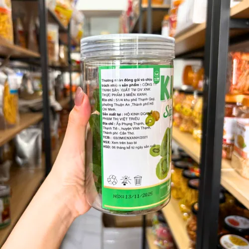 Kiwi Sấy Dẻo Thơm Ngon 350g Hộp Pet