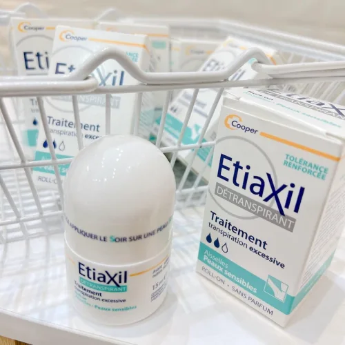 Lăn Khử Mùi EtiaXil Màu Xanh Cho Da Nhạy Cảm 15ml