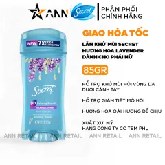 Lăn Khử Mùi Secret Giảm Tiết Mồ Hôi Hương Lavender Dễ Chịu 73g - Lăn Khử Mùi Cho Nữ Lăn Nách