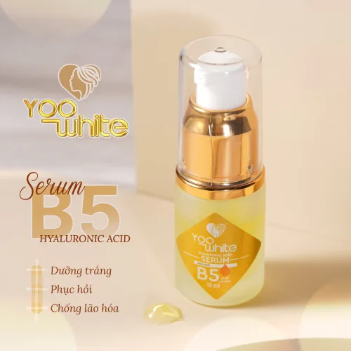 Lão hoá ngược cùng Serum tinh chất B5 càng dùng càng mướt da thêm trắng sáng mịn màng
