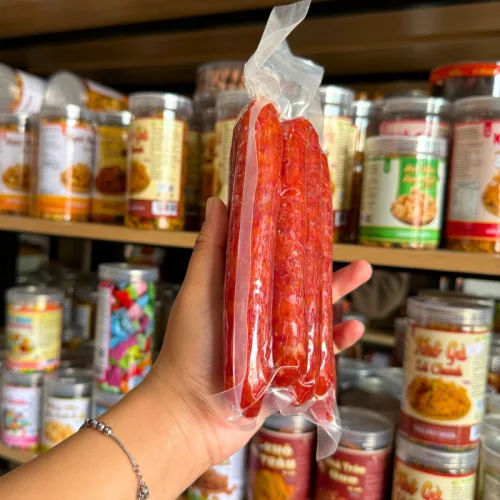 Lạp Xưởng Chaos Sua 500gr Thái Lan Đỏ