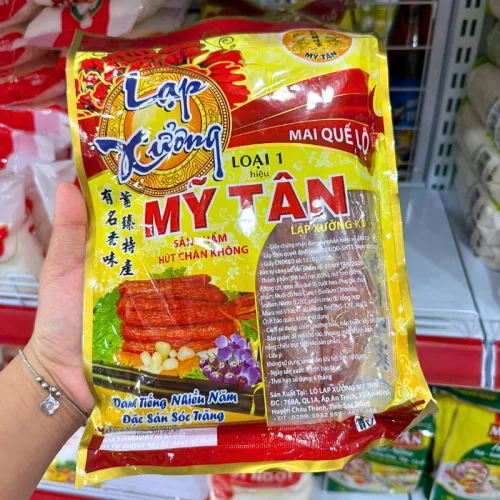 Lạp Xưởng Mỹ Tân Loại 1 Bịch Vàng 300g