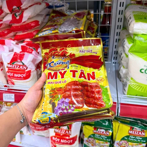 Lạp Xưởng Mỹ Tân Loại 1 Bịch Vàng 300g