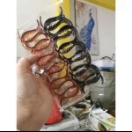 Lố 12 Kẹp Càng Cua 3 Răng 2 Màu Nâu Và Đen