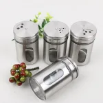 Lọ Đựng Tiêu Inox Nắp Xoay Tiện Dụng