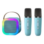 Loa Bluetooth Mini Kèm 2 Mic Karaoke