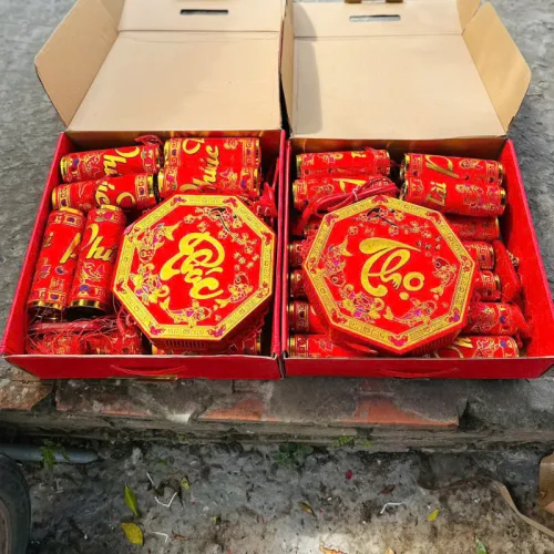 Loa Pháo Hoa Điện Tử 805 Âm Thanh Lớn Kèm Đồ Điều Khiển Gồm 18 Pháo