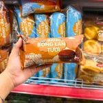 Lốc 10 Cái Bánh Bông Lan Tươi Trứng Sữa Kim Nguyên Vị Socola 60g - Bịch Nâu