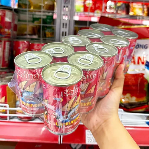 Lốc 10 hộp Cá Mòi Sốt Cà Hiệu Thai Ship Cánh Buồm 155g/hộp
