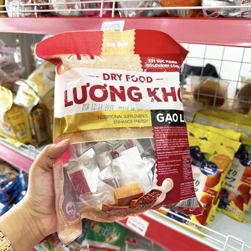 Lương Khô HT-FOOD Vị Gạo Lứt 400g