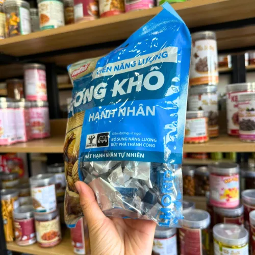 Lương Khô Viên Năng Lượng Việt Thái - Lương Khô Gạo Lứt - Lương Khô Hạnh Nhân