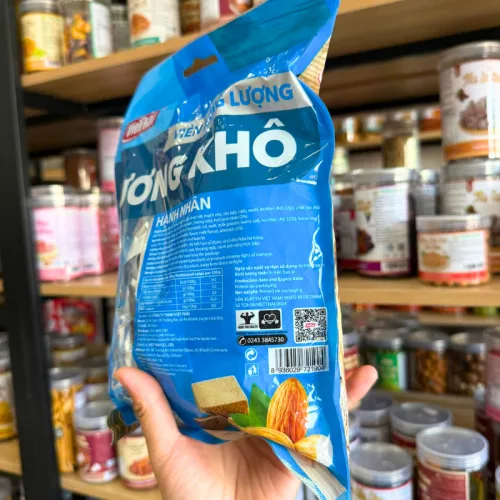 Lương Khô Viên Năng Lượng Việt Thái - Lương Khô Gạo Lứt - Lương Khô Hạnh Nhân