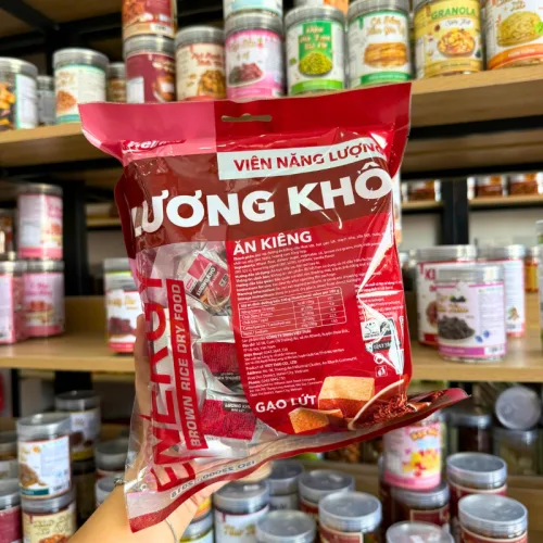 Lương Khô Viên Năng Lượng Việt Thái - Lương Khô Gạo Lứt - Lương Khô Hạnh Nhân