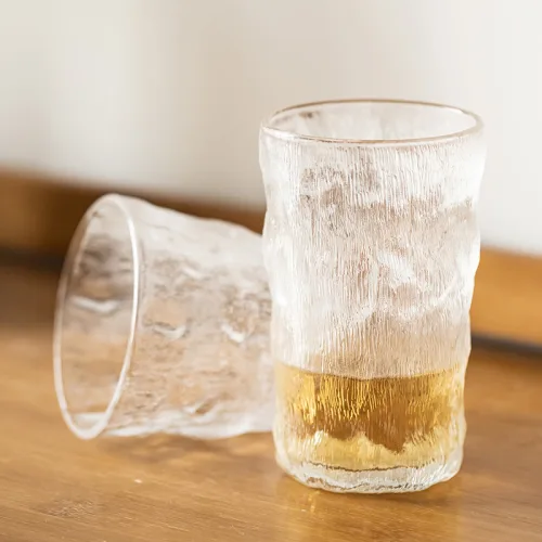 Ly Thủy Tinh Lượn Sóng Lớn Cao Cấp 13.6x8cm