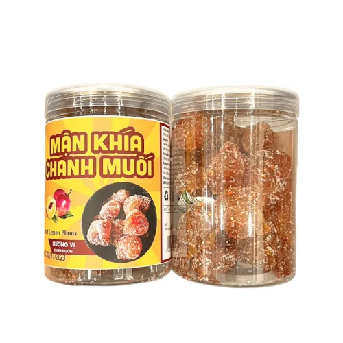 Mận Khía Chanh Muối 400g Hộp