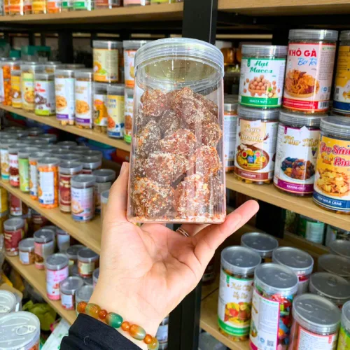 Mận Sấy Chanh Muối Thơm Ngon 500g - Hũ Pet