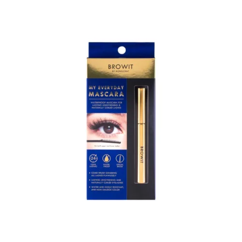 Mascara Browit By Nongchat Màu Xanh Thái Lan Dưỡng Mi dài và cong