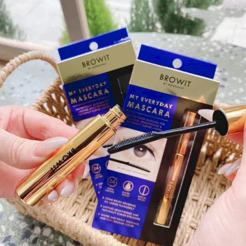 Mascara Browit By Nongchat Màu Xanh Thái Lan Dưỡng Mi dài và cong
