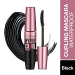 Mascara Làm Cong Mi Maybelline New York  Hyper Curl Waterproof - Very Black (Màu Đen)