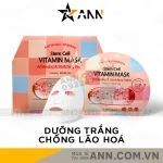 Mặt Nạ Banobagi Vitamin Mask Whitening & Stretching Patch Hộp 10 Miếng