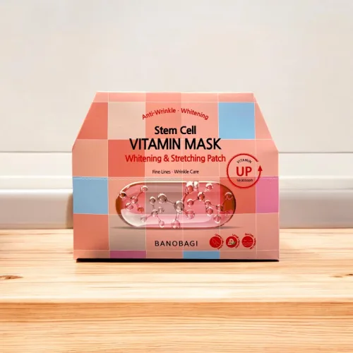 Mặt Nạ Banobagi Vitamin Mask Whitening & Stretching Patch Hộp 10 Miếng