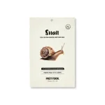 Mặt Nạ Ốc Sên Prettyskin Total Solution Essential Sheet Mask Snail - Hộp 10 Miếng