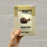 Mặt Nạ Ốc Sên Prettyskin Total Solution Essential Sheet Mask Snail - Hộp 10 Miếng